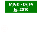 MJGD - D/JFV Jg. 2010