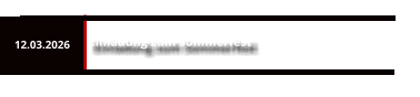 12.03.2026 Einladung zum Sommerfest
